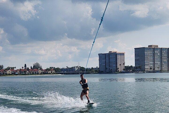 Boat tour with Watersports and snorkeling near st pete beach