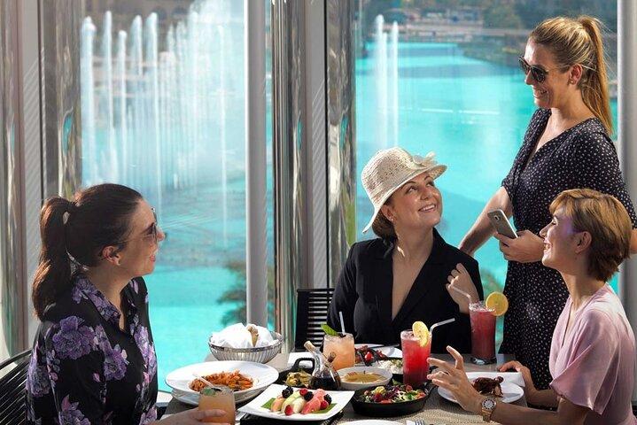 At The Top Burj Khalifa And Meal at The Burj Club with Transfers
