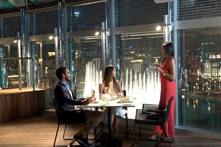 At The Top Burj Khalifa And Meal at The Burj Club with Transfers