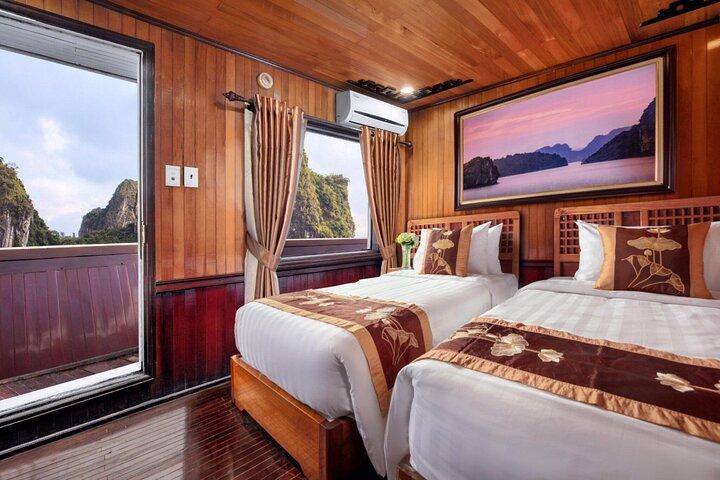 From Hanoi: 2-Days Ha Long Bay Cruise with Surprise Cave & Island