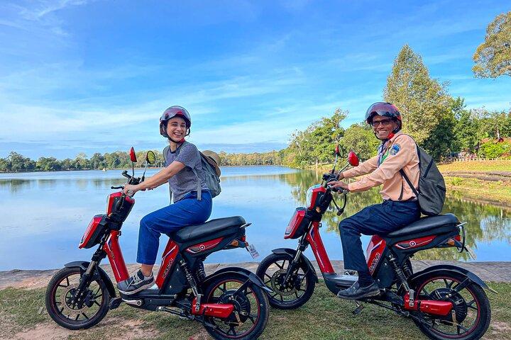 Angkor Wat Sunrise Tour By E-Bike Experience With Breakfast Included