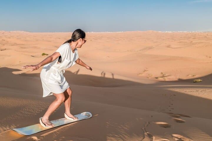 Experience Evening Desert Safari with BBQ Dinner in Dubai