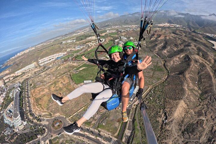 Costa Adeje paragliding, the best tandem flight in Tenerife
