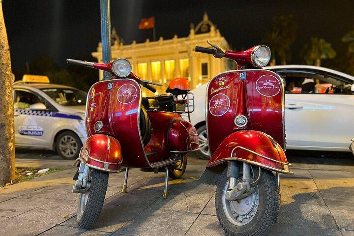 Hanoi By Night Vespa Foodie Tours