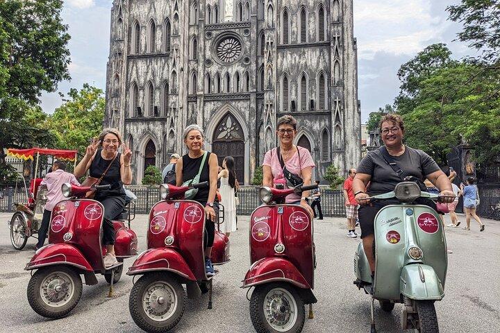 Hanoi By Night Vespa Foodie Tours