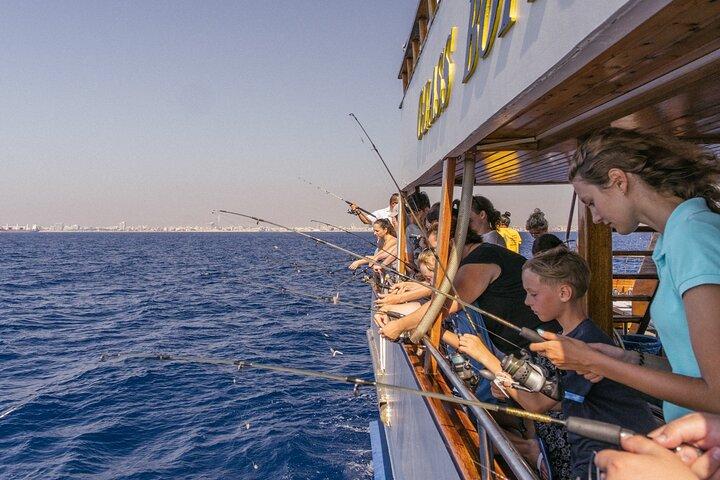 Fun Fishing & Relaxing Cruise at Larnaca Bay