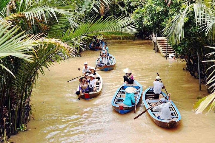 From Ho Chi Minh city : Cu Chi Tunnels and Mekong Delta 1 Day