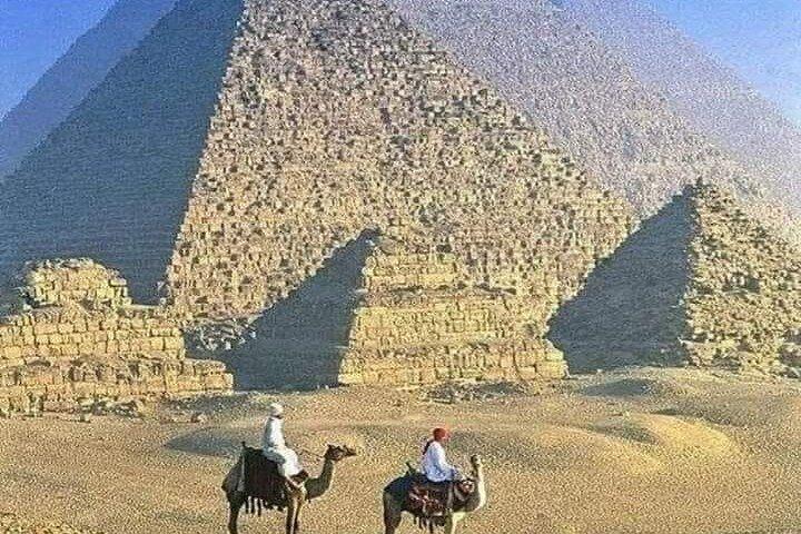 Giza pyramids+Sphinx+The Egyptian Museum