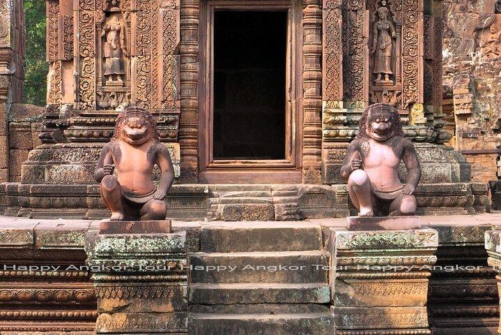 Full-Day Beng Mealea, Kbal Spean & Banteay Srei Private Tour