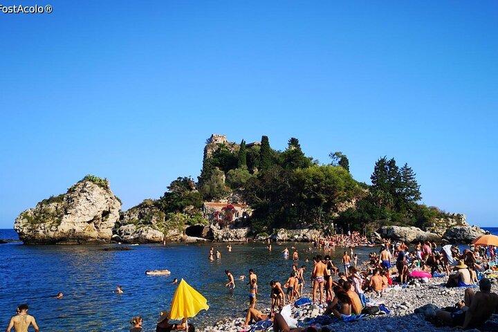Tour From Catania to Taormina and Boat Tour Isola Bella
