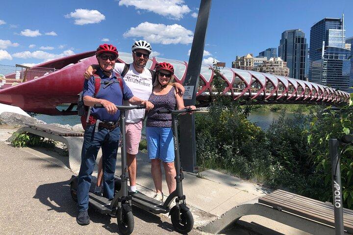 Calgary City Highlights 2 Hour E-Scooter Tour