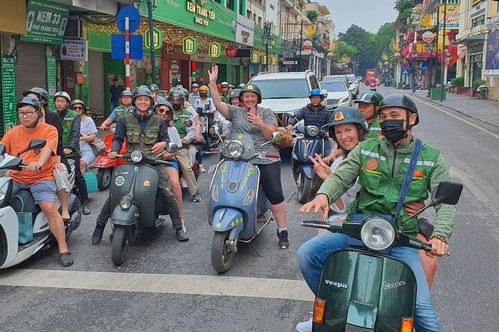 Hanoi Vespa Tours: Food + Culture + Fun on Army Vespa