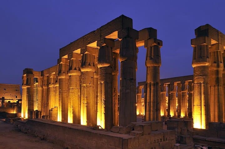 Luxor Sound and Light Show at Karnak Temple