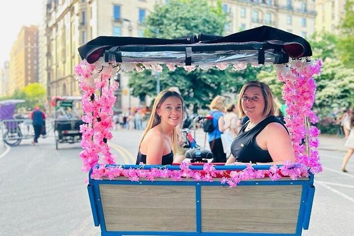 NYC Central Park guided Pedicab Tour - 1 hour