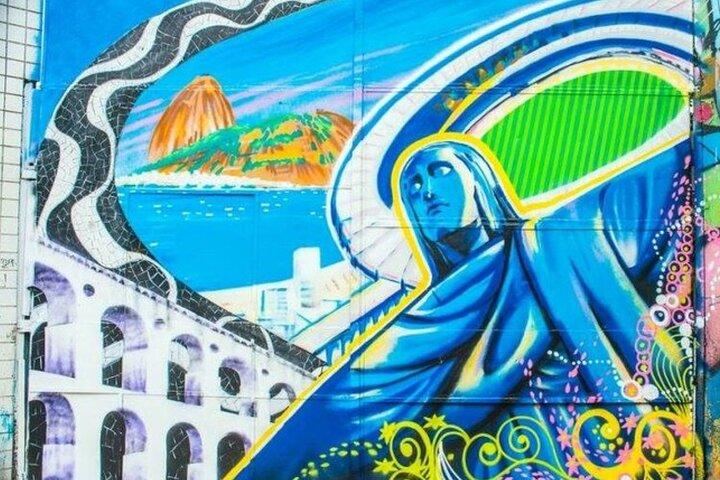 Rio de Janeiro Street Art Private Walking Tour with a Guide
