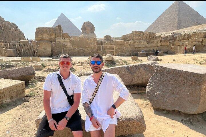 Cairo By Big Bus full day From Hurghada (Pyramids-sphinx-Egyptian Museum-Lunch)