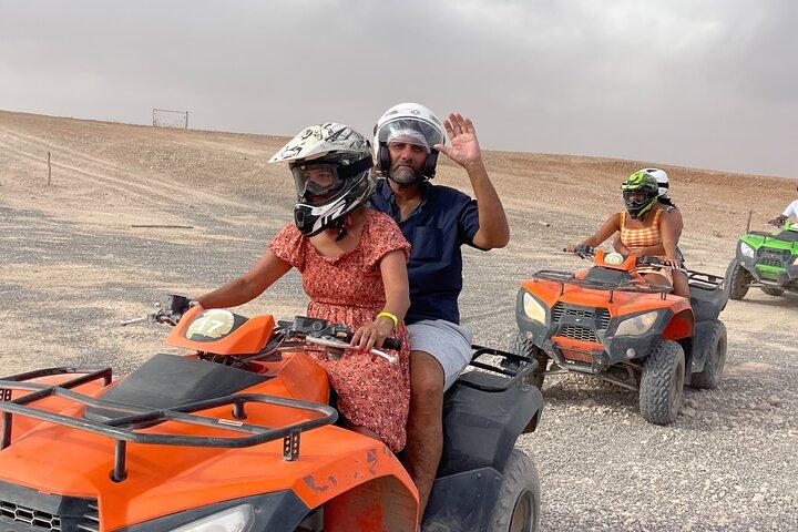 Half-day Quad excursions in the Agafay desert