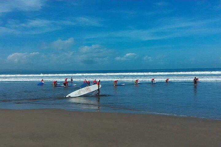 Private Bali Surf Lesson in Seminyak beach