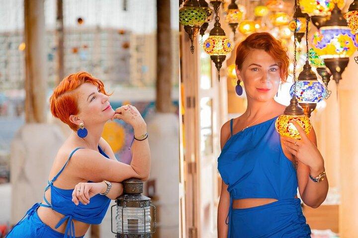 Professional Photoshoot Tour of Dubai Old town Spice & Gold Souk
