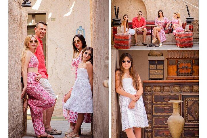 Professional Photoshoot Tour of Dubai Old town Spice & Gold Souk