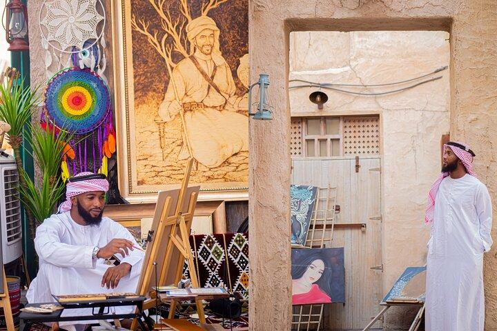 Professional Photoshoot Tour of Dubai Old town Spice & Gold Souk