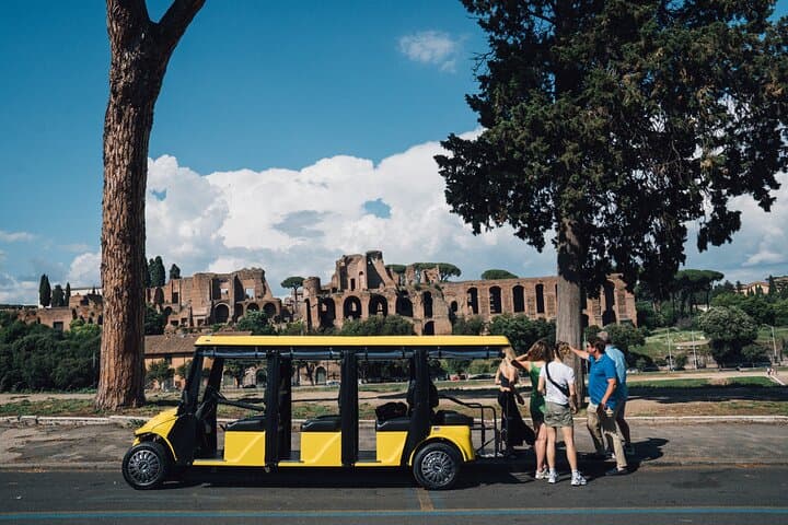 Golf Cart Driving Tour: Rome Express in 1.5 hrs