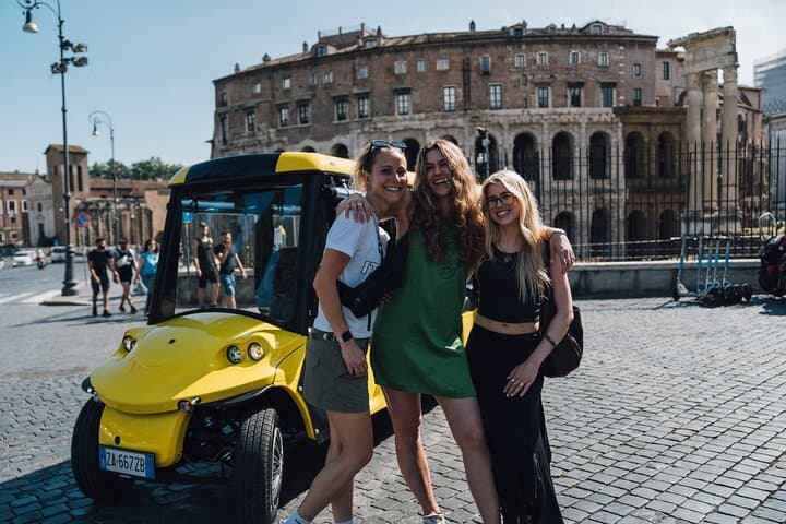 Golf Cart Driving Tour: Rome Express in 1.5 hrs