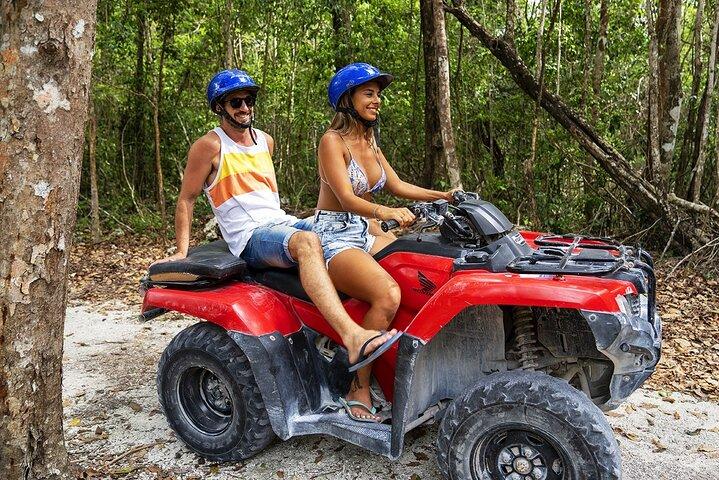 ATV Adventure to Mayan Jade Cavern plus Snorkeling and Lunch