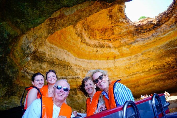 Algarve Private Tour from Lisbon with Benagil Caves Boat Trip