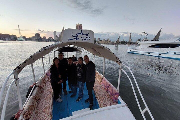 Cairo layover Giza pyramids Sphinx and Nile felucca ride