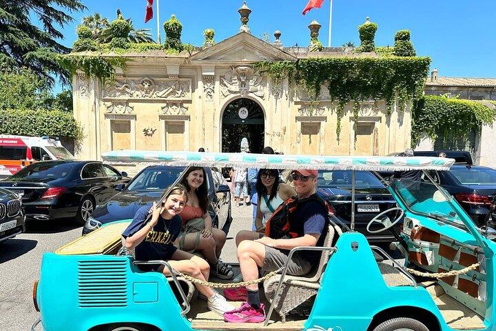 3-Hours Vintage Electric Private Driving Tour of Rome
