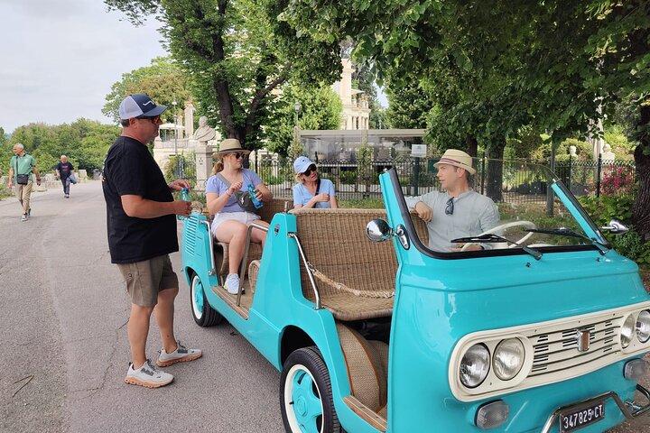 3-Hours Vintage Electric Private Driving Tour of Rome