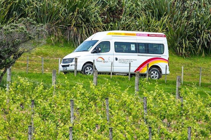 Gastronomic Waiheke, wine, beer, spirits INCLUDES lunch - MAX 11