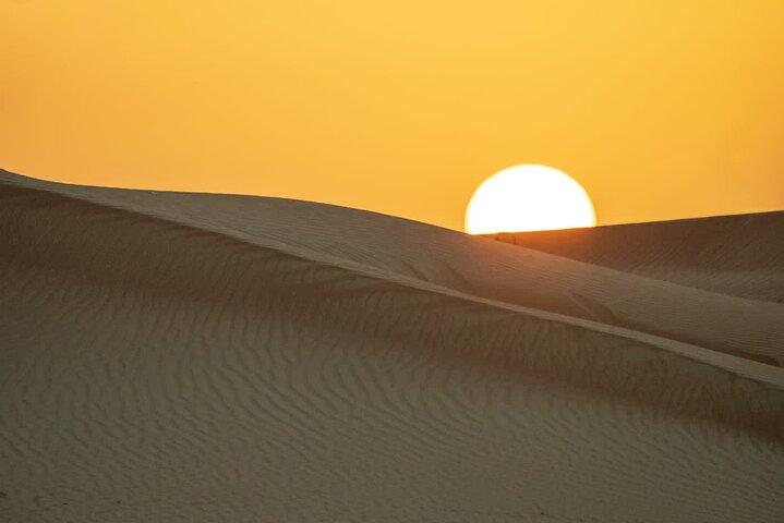 Sunrise/Morning Dune Drive with Camel Trek & Sand Surfing