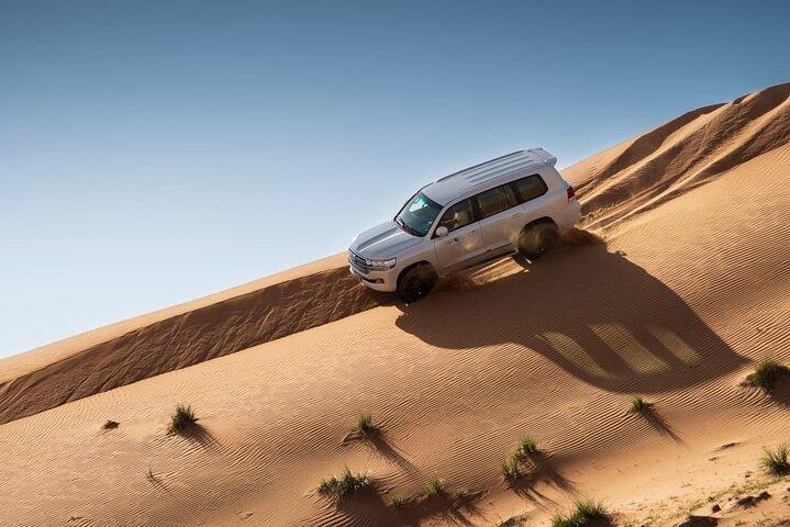 Sunrise/Morning Dune Drive with Camel Trek & Sand Surfing