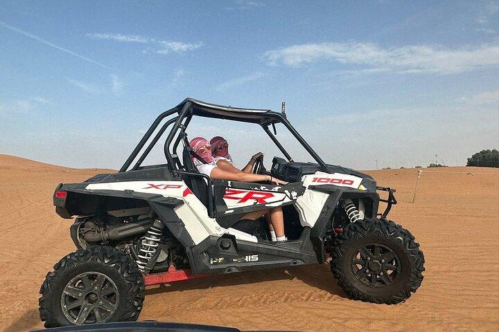 Combo:Private Desert Safari + dinner & ATV Self-drive/Quad Bike