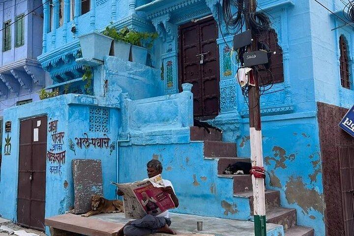 Walk to blue heritage tour with rishi