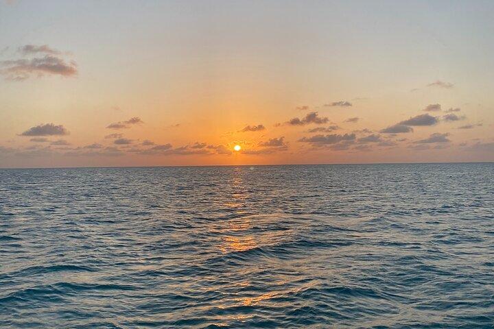 Caye Caulker Tiki Boat Sunset Cruise