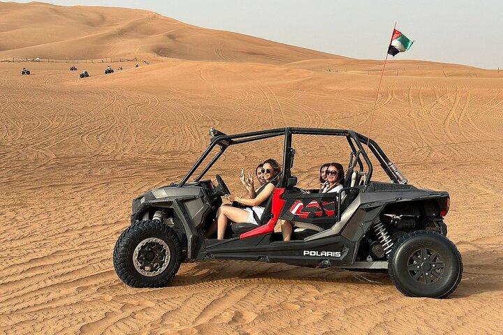 Combo:Deluxe Desert Safari with dinner + ATV self-drive/Quad Bike