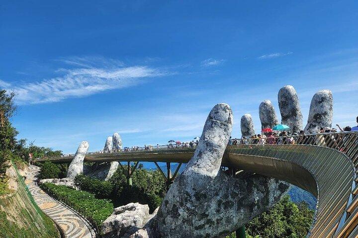 Golden Bridge - Monkey Mountain- Marble Mountains - Dragon Bridge