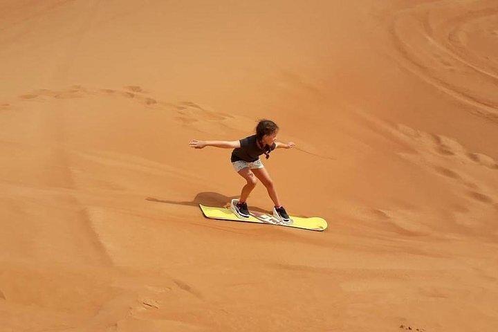 Dubai Self-drive Quad Bike, Sand Boarding, Camels & Refreshments