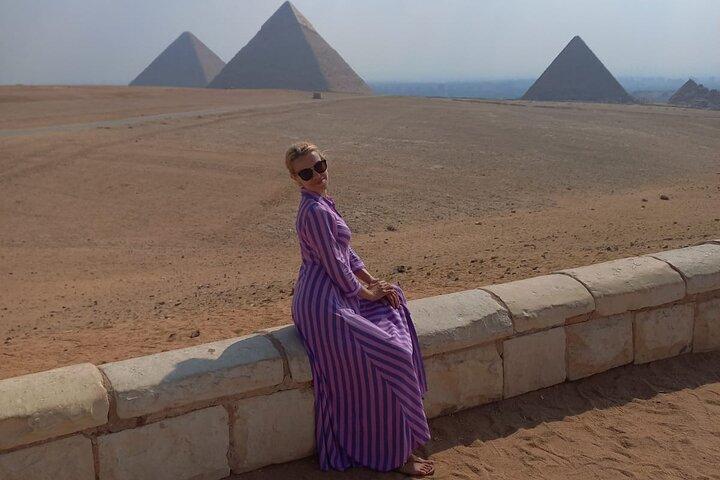 Private Half Day Trip to Giza Pyramids Sphinx with Camel Riding