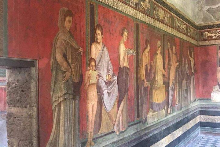 Private Transfer from Naples to Sorrento with Visit to Pompeii