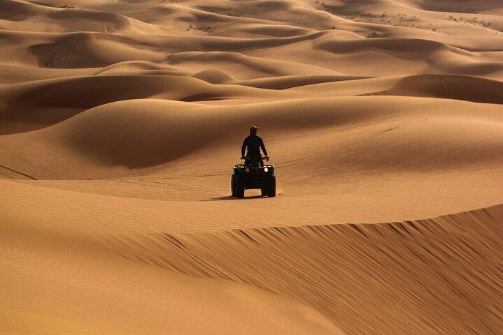 Combo:Private Desert Safari + dinner & ATV Self-drive/Quad Bike