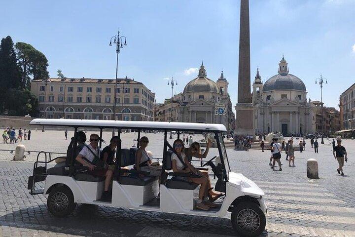 Private Golf Cart Tour of Rome’s Top Attractions