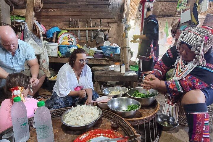 Akha Village Cooking, Dinner & Fire Dance Exclusive Experience