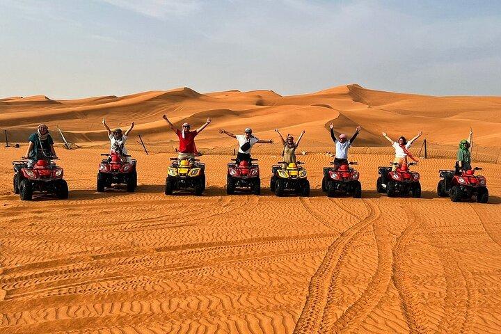 Adrenaline combo : Desert activities + ATV or Quad bike option
