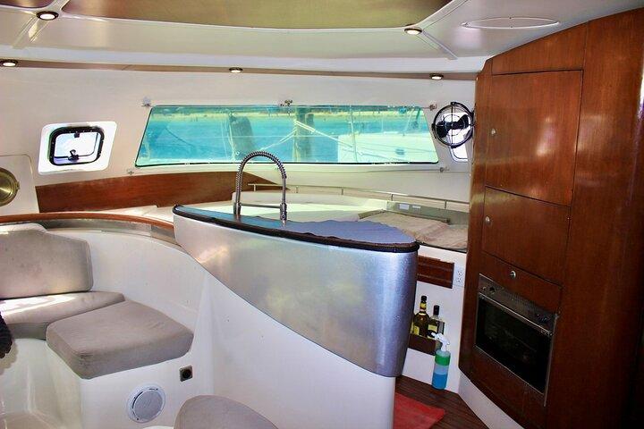 4hrs / 46ft Catamaran Private Charter From Cancun to Isla Mujeres