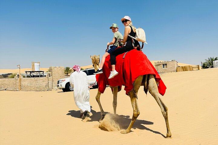 Abu Dhabi 4 hour Desert Safari, Dune Bashing and Camel Ride
