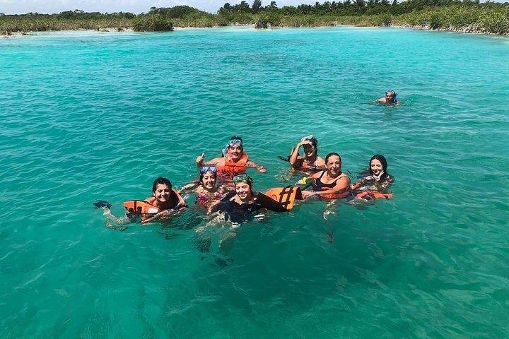 Bacalar 7 Color Lagoon and Mayan Family from Costa Maya Port